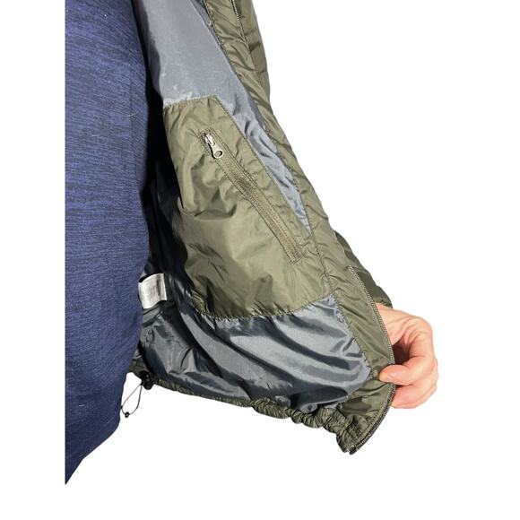 Carhartt Men’s Olive Green Puffer Jacket - Size 2XL - Full Zip Nylon Shell - Picture 11 of 16